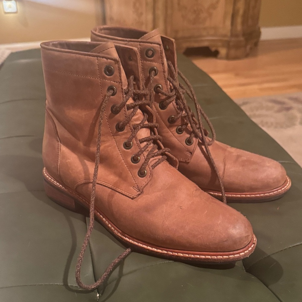 Nisolo Brown Leather Ankle Boots
